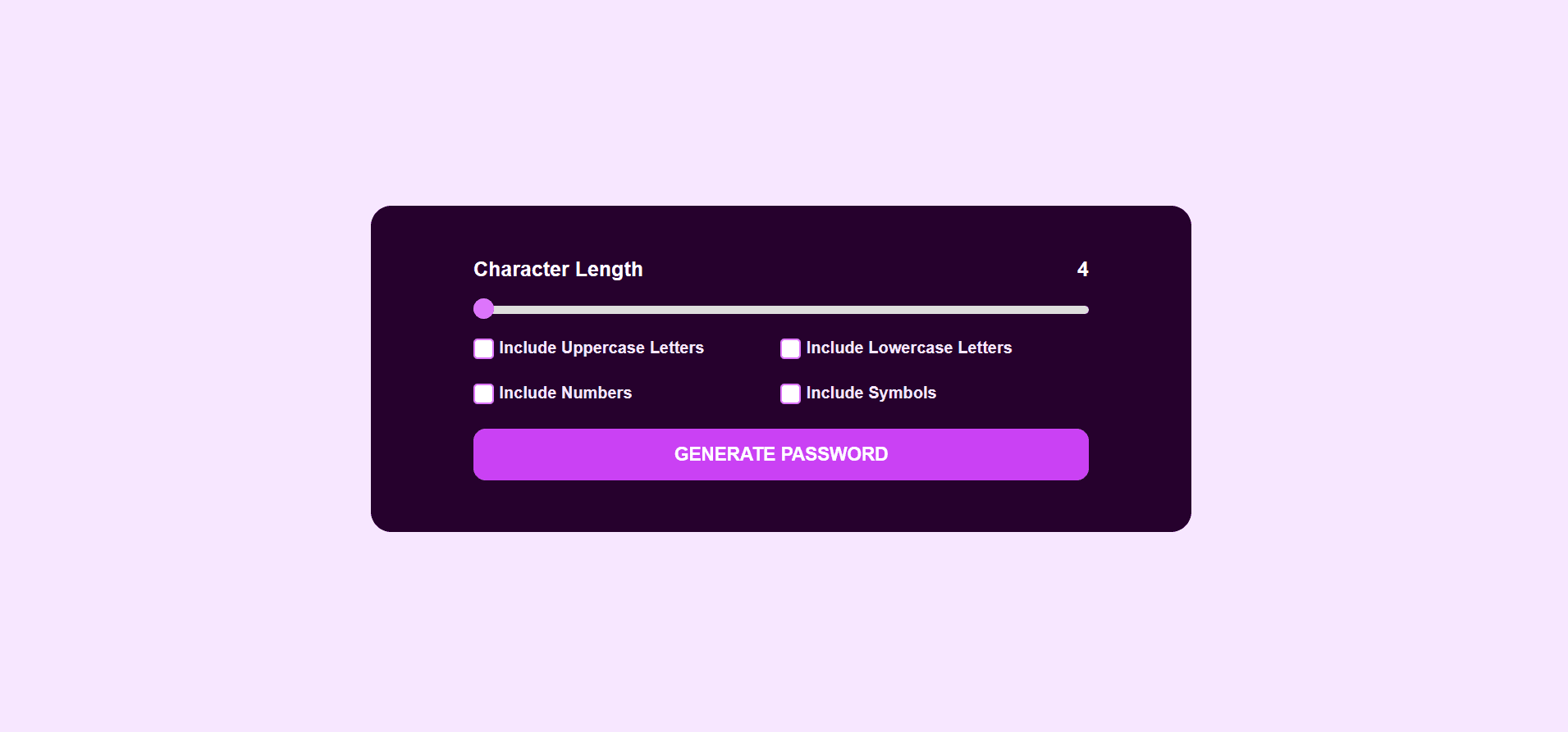 Lockmint : secure password generator